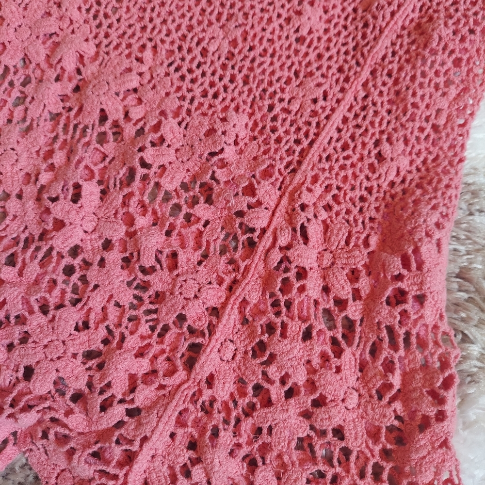 Vintage Crocheted Razorback Tank - Picture 4 of 6
